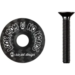 Rie:sel Design Stem:cap Carbon Ahead Kap - Slang