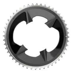 SRAM Rival Road Chainring + Coverplate - 107mm - 2x12-speed - 48 Teeth - Black
