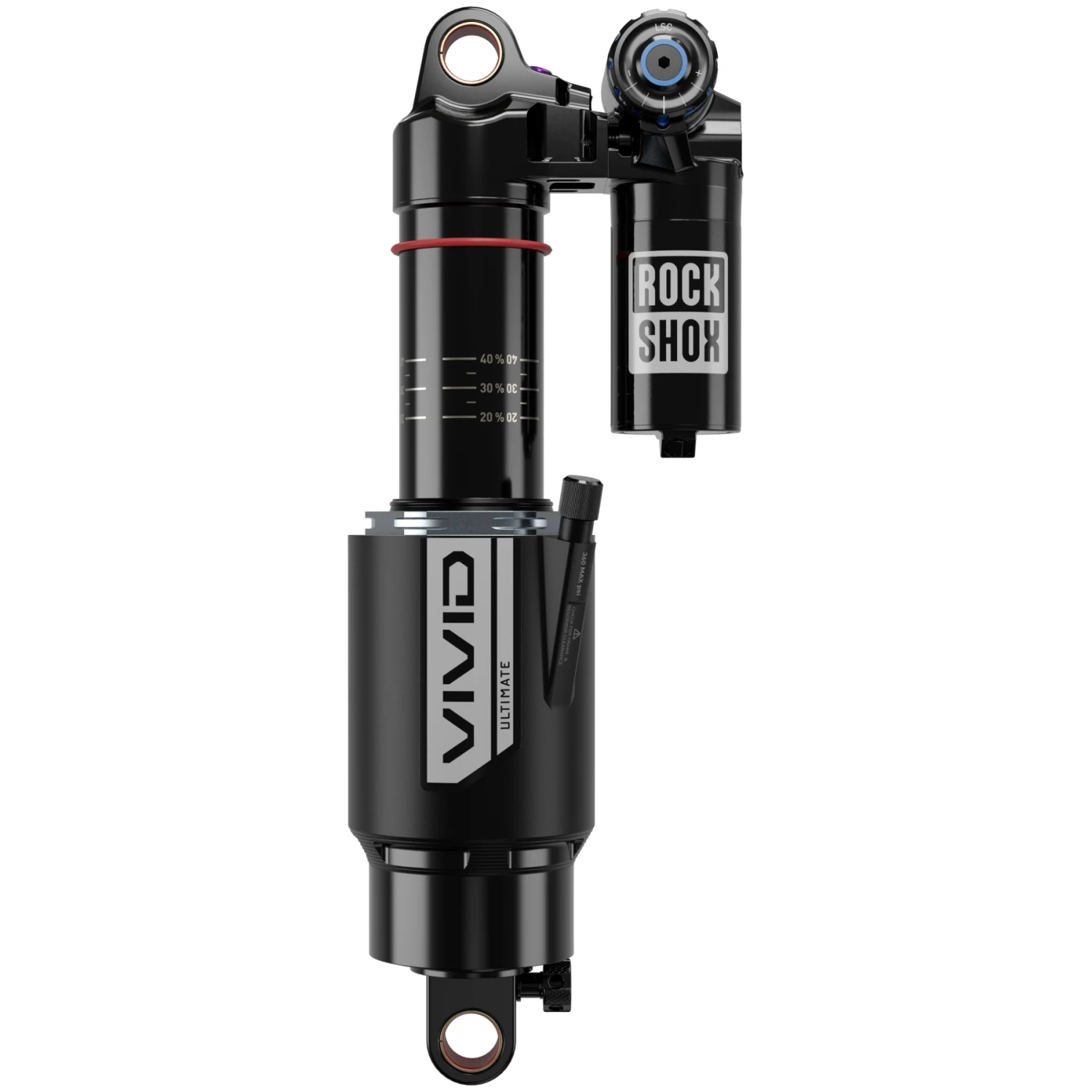 RockShox Vivid Ultimate Demper - DebonAir | TouchDown RC2T | Standard | C1 - 230x62.5mm | Voor Santa Cruz Bullit (2021+) 4 RockShox Vivid Ultimate Demper - DebonAir | TouchDown RC2T | Standard | C1 - 230x62.5mm | Voor Santa Cruz Bullit (2021+) - Afbeelding 2