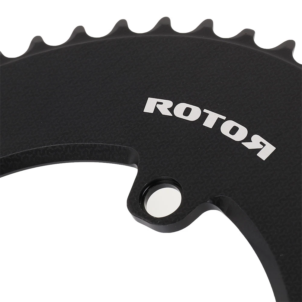 Rotor Q-Ring Outer Road Aero Chainring Oval - BCD 110x4 - Large 4 Rotor Q-Ring Outer Road Aero Chainring Oval - BCD 110x4 - Large - Afbeelding 2