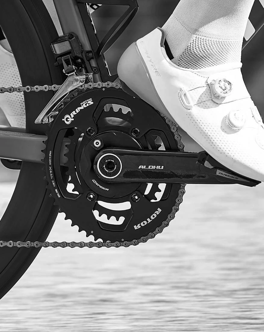 Rotor ALDHU Carbon Crankarms - Black 11 Rotor ALDHU Carbon Crankarms - Black - Afbeelding 9