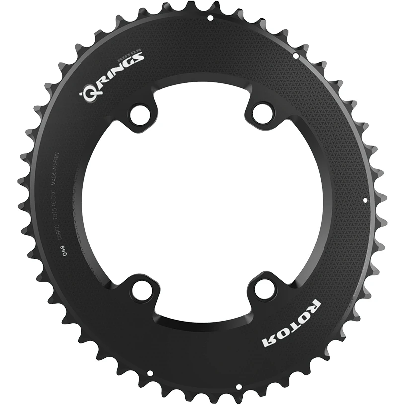 Rotor Q-Ring Outer Road Aero Chainring Oval - BCD 110x4 - Large 3 Rotor Q-Ring Outer Road Aero Chainring Oval - BCD 110x4 - Large