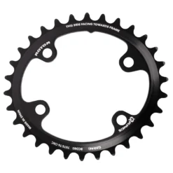 Rotor Q-Rings Inner Chainring For Shimano GRX - BCD 80x4 - Oval