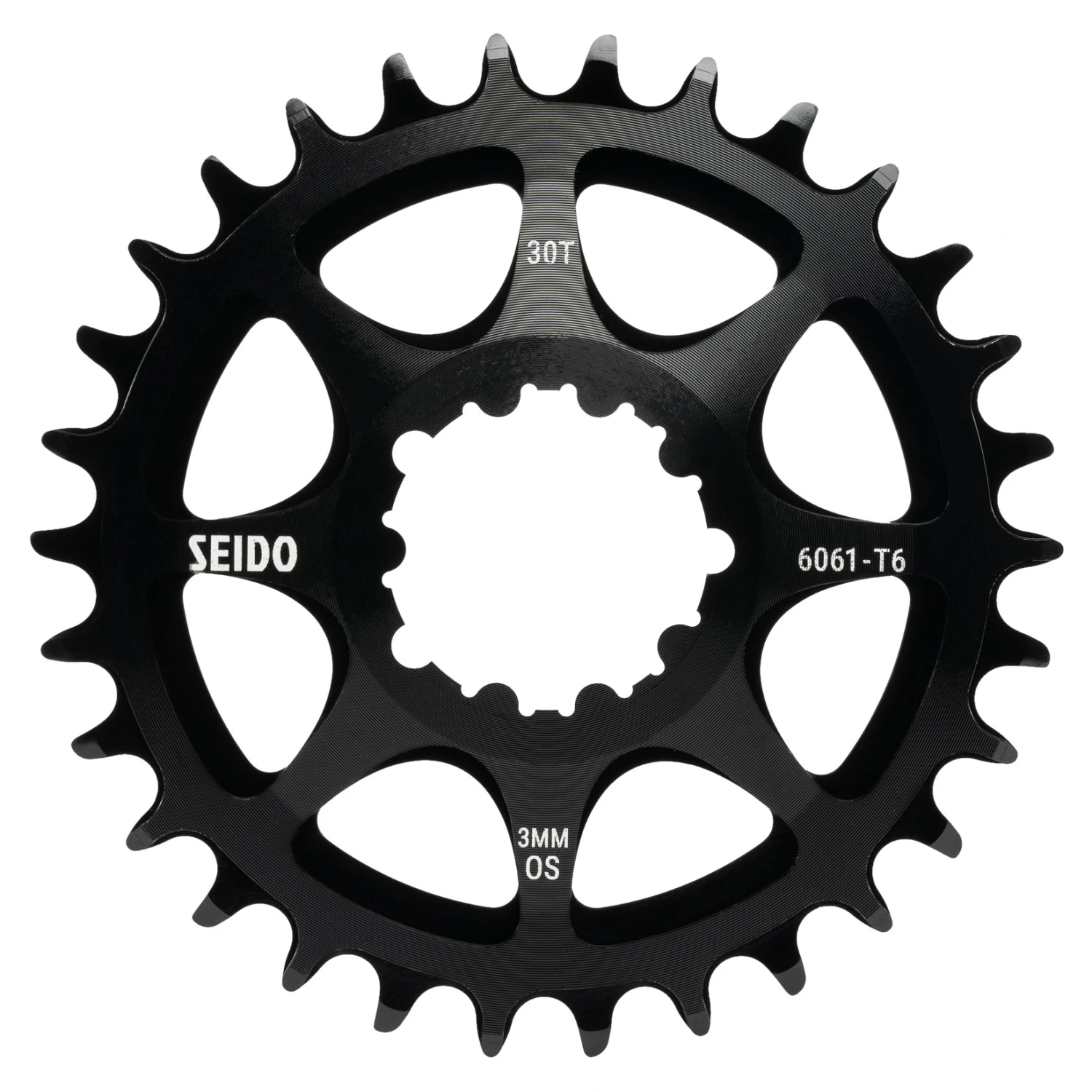 SEIDO COIL DM Chainring - 3mm Boost - Black 3 SEIDO COIL DM Chainring - 3mm Boost - Black