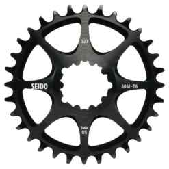 SEIDO COIL DM Chainring - 3mm Boost - Black 9 SEIDO COIL DM Chainring - 3mm Boost - Black -Rijwiel Onderdel Verkoopwinkel seido coil dm chainring 32t 3mm black main 1305500