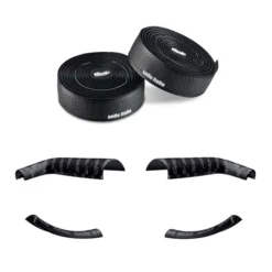 Selle Italia Shock Absorber Kit - Handlebar Tape + Bar Pad - Black