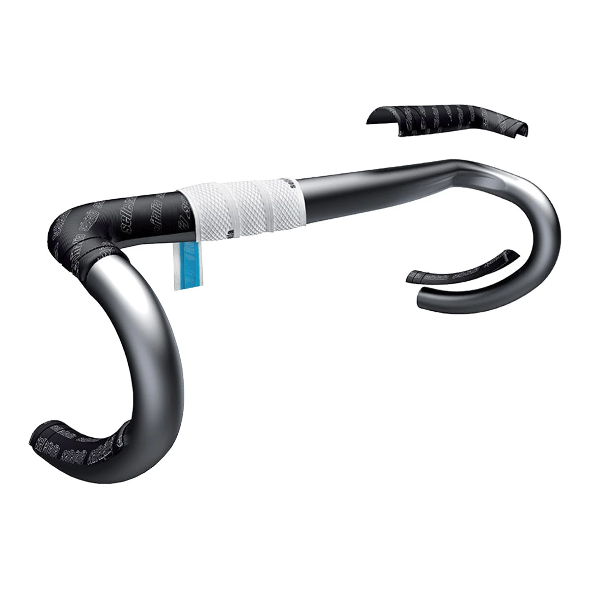 Selle Italia Shock Absorber Kit - Handlebar Tape + Bar Pad - White 5 Selle Italia Shock Absorber Kit - Handlebar Tape + Bar Pad - White - Afbeelding 3