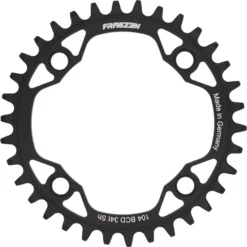 Fraezen BLATT Shimano Kettingblad - 104 BCD - Zwart -Rijwiel Onderdel Verkoopwinkel shimano 104bcd 34 1580855