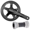 Shimano Alfine FC-S501 Crankset With SM-BB4600 Bottom Bracket - Outer Chain Guard - Black -Rijwiel Onderdel Verkoopwinkel shimano alfine fc s501 kurbelgarnitur mit sm bb4600 innenlager kettenschutzring efcs501cb2c2l 1541314