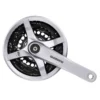 Shimano Tourney FC-TY501 Crankset 3x6/7/8 - With Chain Guard - Silver -Rijwiel Onderdel Verkoopwinkel shimano tourney fc ty501 kurbelgarnitur 3x678 mit kettenschutzringefcty501e244csb 1563967