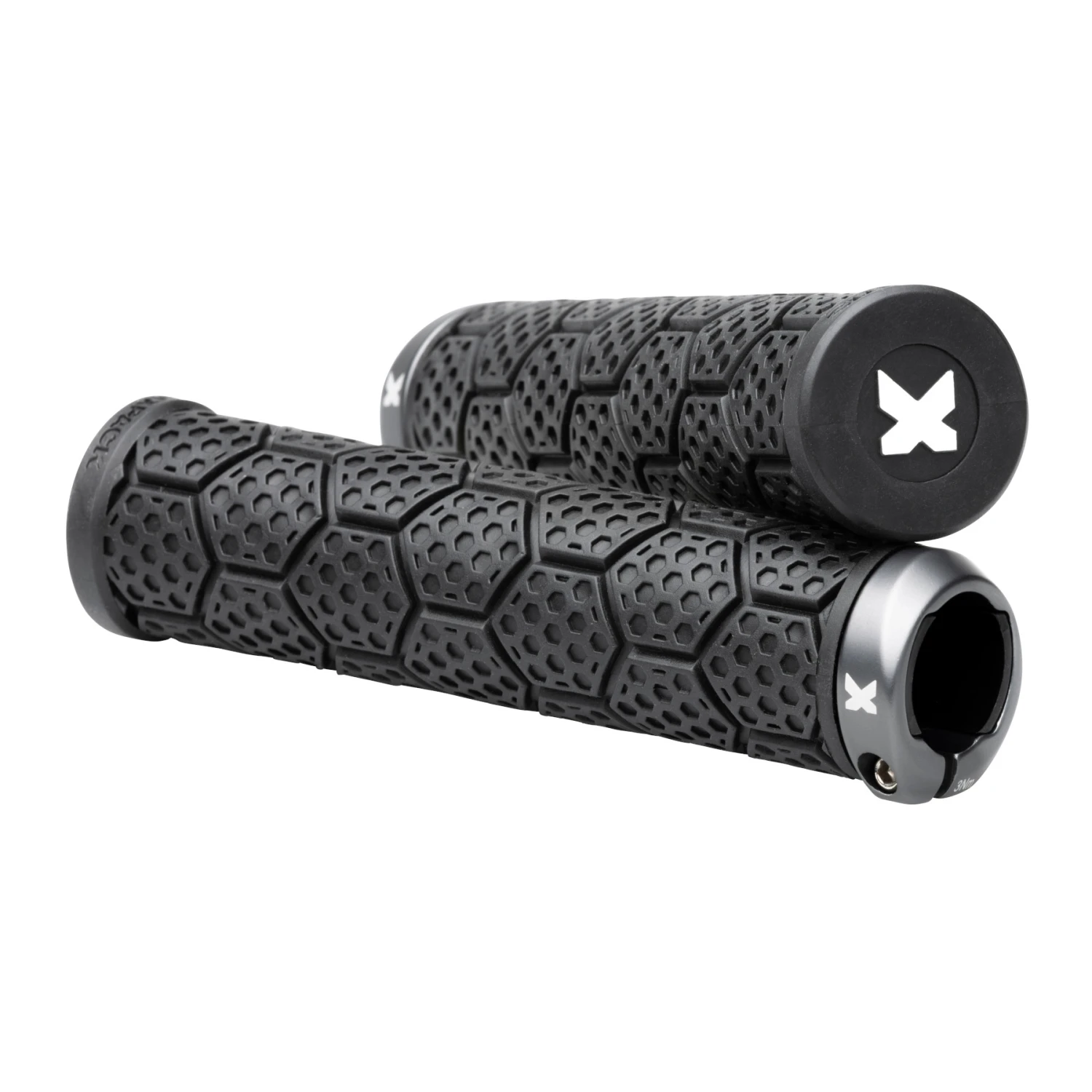 Sixpack D-TRIX AL Lock-On Bar Grips - Black/dark Titanium 3 Sixpack D-TRIX AL Lock-On Bar Grips - Black/dark Titanium