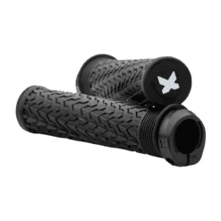 Sixpack S-TRIX CF Lock-On Bar Grips - Black/dark Carbon