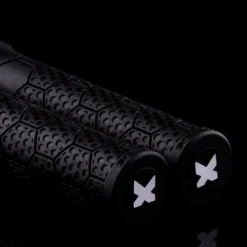 Sixpack Z-Trix PA Lock-On Handlebar Grips - Steel Grey -Rijwiel Onderdel Verkoopwinkel sixpack z trix pa grips black end close 1376923