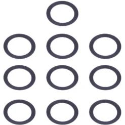 Wheels Manufacturing Bottom Bracket Spacer 0.5mm For 29mm SRAM DUB Crank Spindels - 10 Pieces