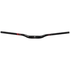 Spank Spike 35 VibroCore Riser MTB Handlebar - Shotpeen Black/red