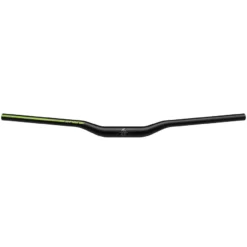 Spank Spoon 35 MTB Handlebar - Shotpeen Black/green