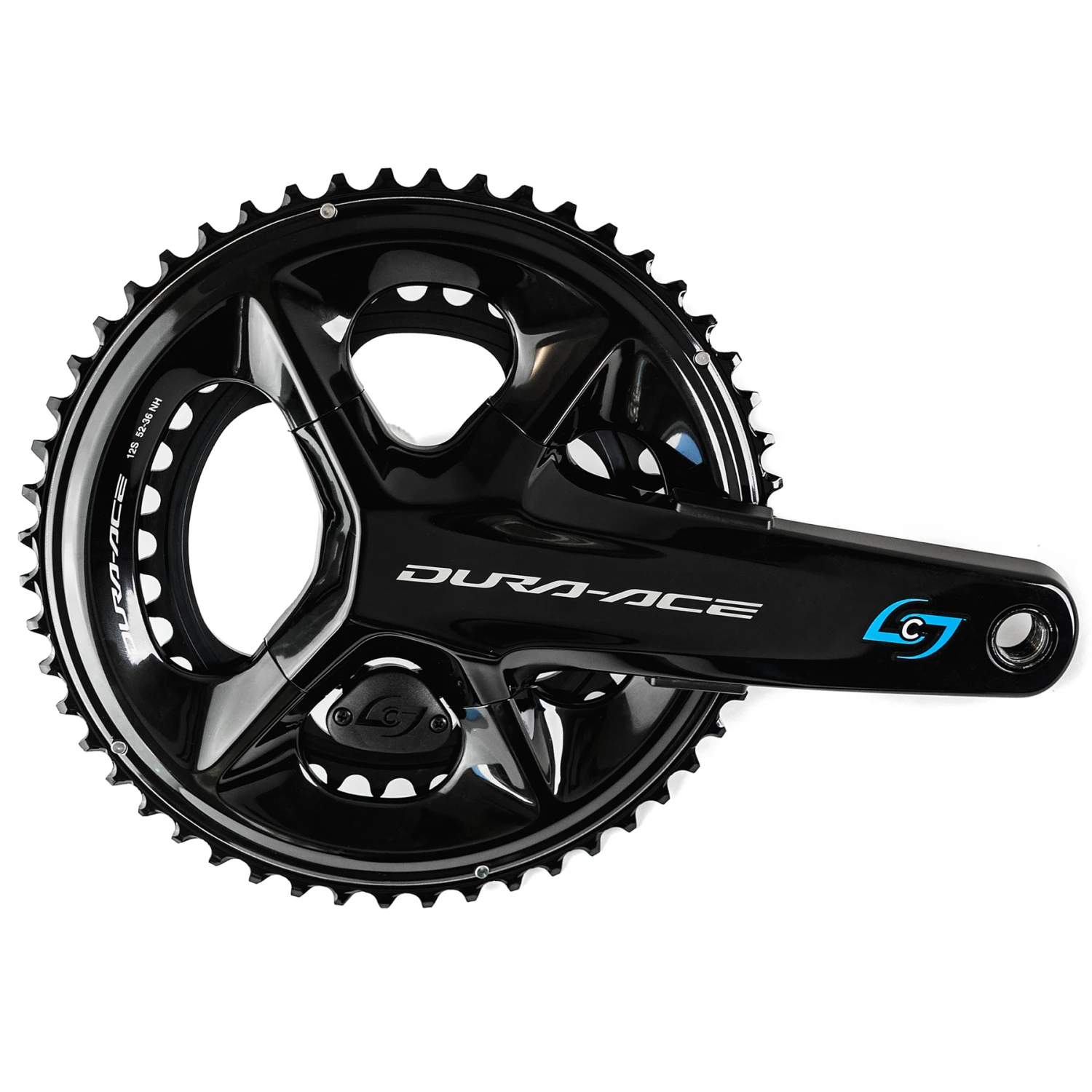 Stages Cycling Power LR Powermeter | Crankset By Shimano - Dura Ace R9200 | 2x12-Voudig - Zwart 4 Stages Cycling Power LR Powermeter | Crankset By Shimano - Dura Ace R9200 | 2x12-Voudig - Zwart - Afbeelding 2
