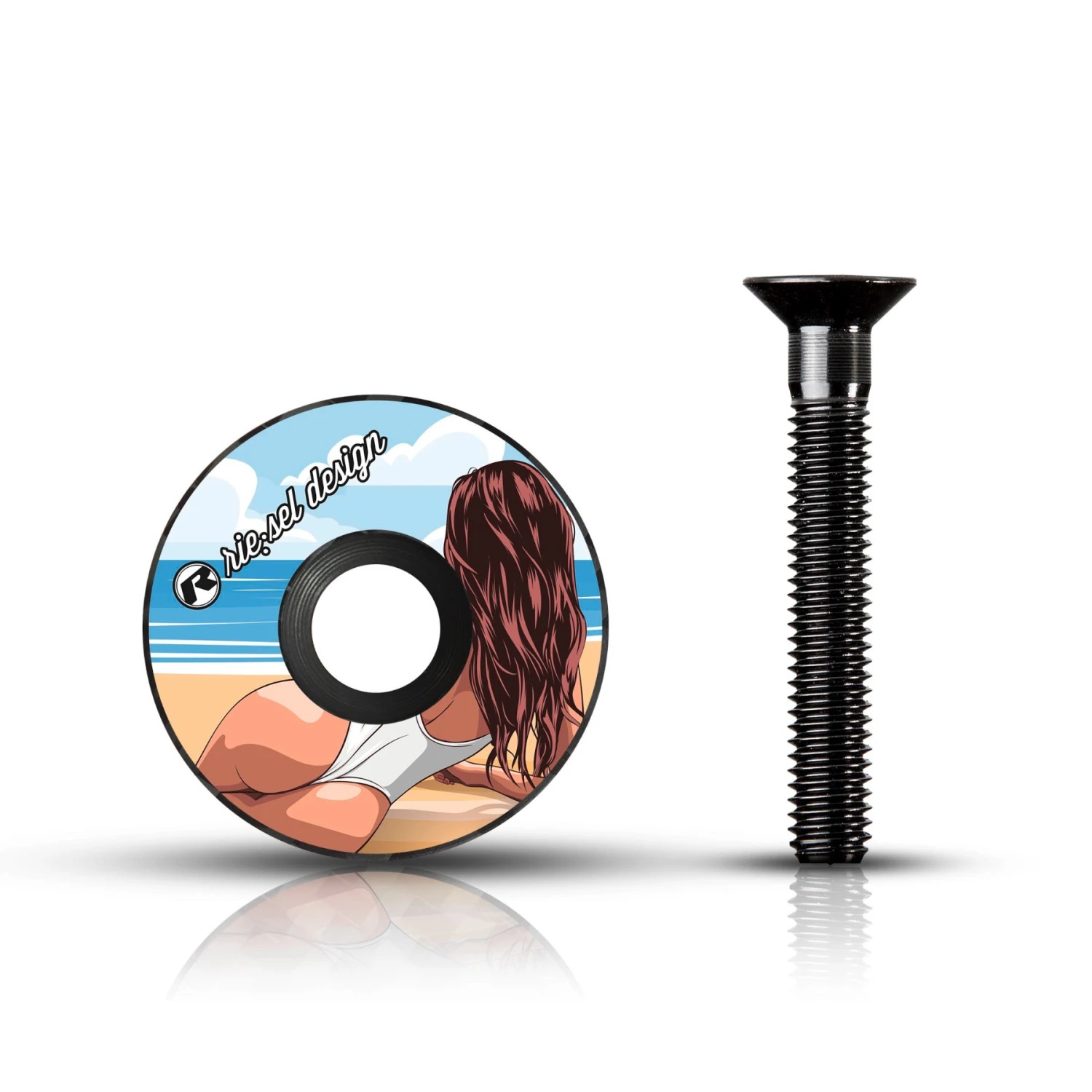 Rie:sel Design Stem:cap Carbon Ahead Kap - Girl Tanja 3 Rie:sel Design Stem:cap Carbon Ahead Kap - Girl Tanja