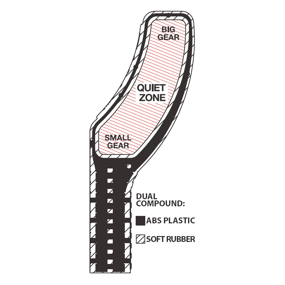 STFU Bike MTB Trail Drivetrain Chain Damping Modules - XC / Enduro - 9- To 13-speed 5 STFU Bike MTB Trail Drivetrain Chain Damping Modules - XC / Enduro - 9- To 13-speed - Afbeelding 3