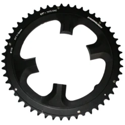 Stronglight Road Chainring - 4-Arm - 110mm - For Shimano FC-9000 + DI2 / Ultegra 6800 - Black -Rijwiel Onderdel Verkoopwinkel stronglight road chainring four arm shimano 859699