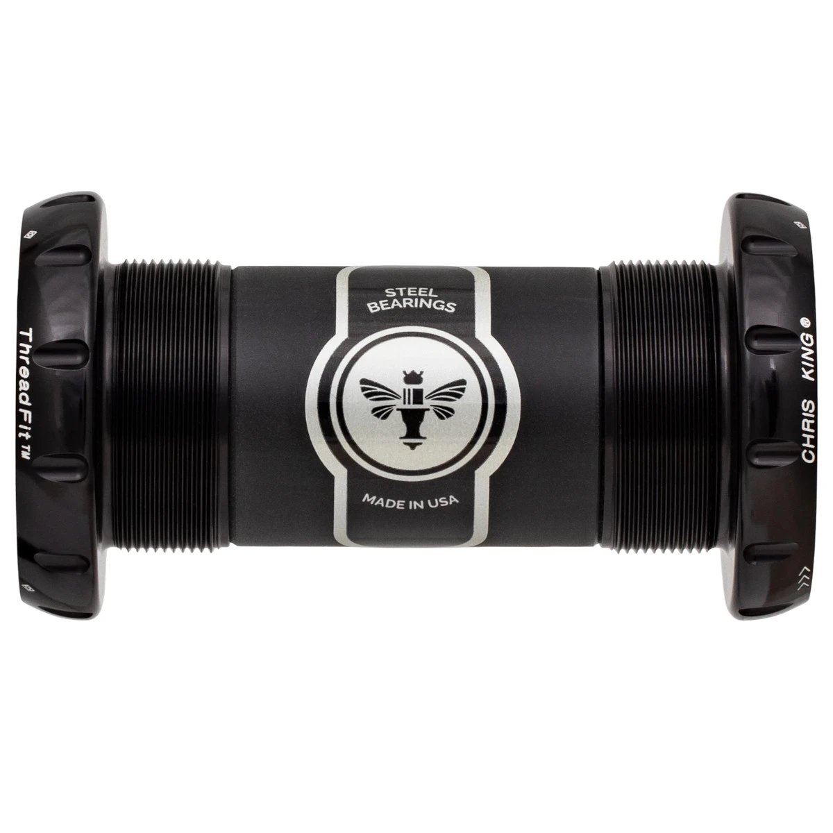 Chris-king Chris King ThreadFit 30 Trapas - BSA-68/73-30 - Keramische Lager - Verschillende Kleuren - B-Keus 5 Chris-king Chris King ThreadFit 30 Trapas - BSA-68/73-30 - Keramische Lager - Verschillende Kleuren - B-Keus - Afbeelding 3