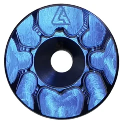 Alugear Spider Top Cap / Ahead Cap - 1 1/8" - Blue