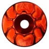 Alugear Spider Top Cap / Ahead Cap - 1 1/8" - Red