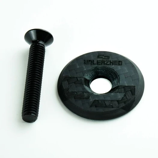 Unleazhed Unloose Cf01 Top Cap - Carved Logo 4 Unleazhed Unloose Cf01 Top Cap - Carved Logo - Afbeelding 2