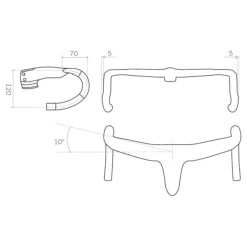 Vision Metron 5D SuperCompact Integrated Handlebar / Stem - Black 9 Vision Metron 5D SuperCompact Integrated Handlebar / Stem - Black -Rijwiel Onderdel Verkoopwinkel vision metron 5d supercompact integrated handlebar stem 4 941551