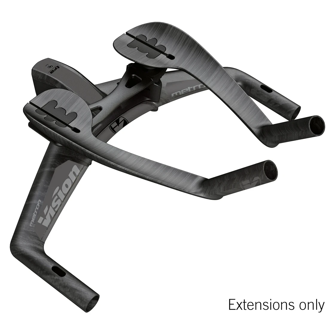 Vision Metron TFE WA Carbon Aerobar Extensions - J-Bend 5 Vision Metron TFE WA Carbon Aerobar Extensions - J-Bend - Afbeelding 3