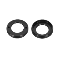 White Industries Extractor Caps For M30, G30, R30 Cranks - Black