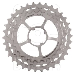 Campagnolo® Campagnolo Set Rondsel Voor Super Record 12-Voudig Cassette - 25-29-34 Tanden - Zilver