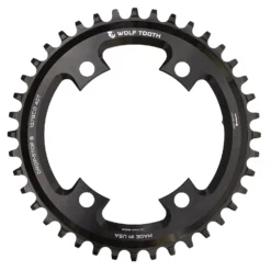Wolf-tooth Wolf Tooth Drop Stop Narrow-Wide Kettingblad - 107mm - SRAM - Zwart