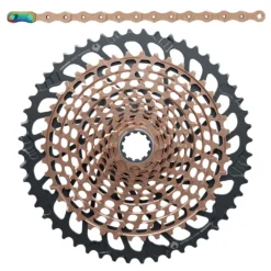 SRAM XX1 Eagle Wear And Tear -Set With Chain And XG-1299 Cassette - 52 Teeth - Copper